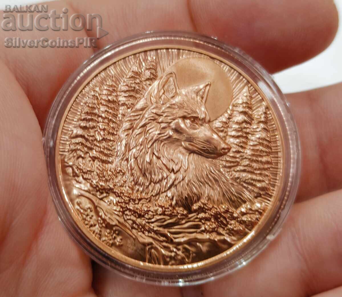 Μετάλλιο 1 oz Wolf Round Άγρια Ζώα / II με τιμή € 21.00 | 41.07 BGN
