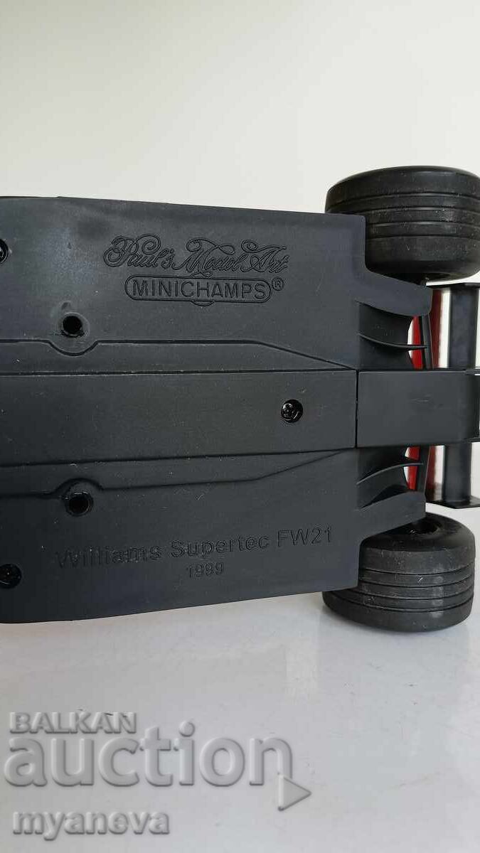 Formula 1, Williams FW21, колекционерски модел от Minichamps - 6 Formula 1, Williams FW21, колекционерски модел от Minichamps - 6