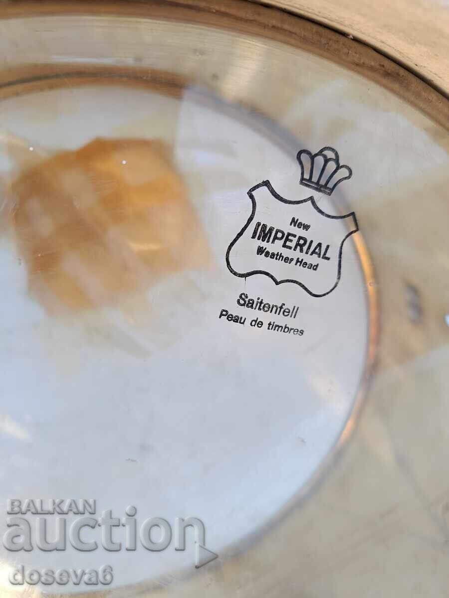 Стар военен маршов барабан "IMPERIAL" швейцарски. - 5
