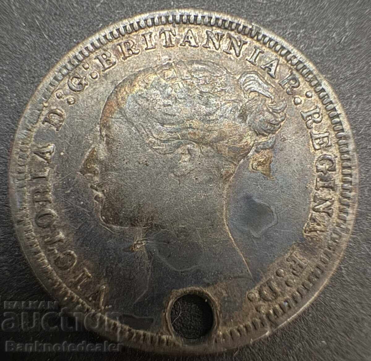 Great Britain 3 pence 1873 Queen Victoria .925 Silver with price € 8.00 | 15.65 BGN Great Britain 3 pence 1873 Queen Victoria .925 Silver with price € 8.00 | 15.65 BGN