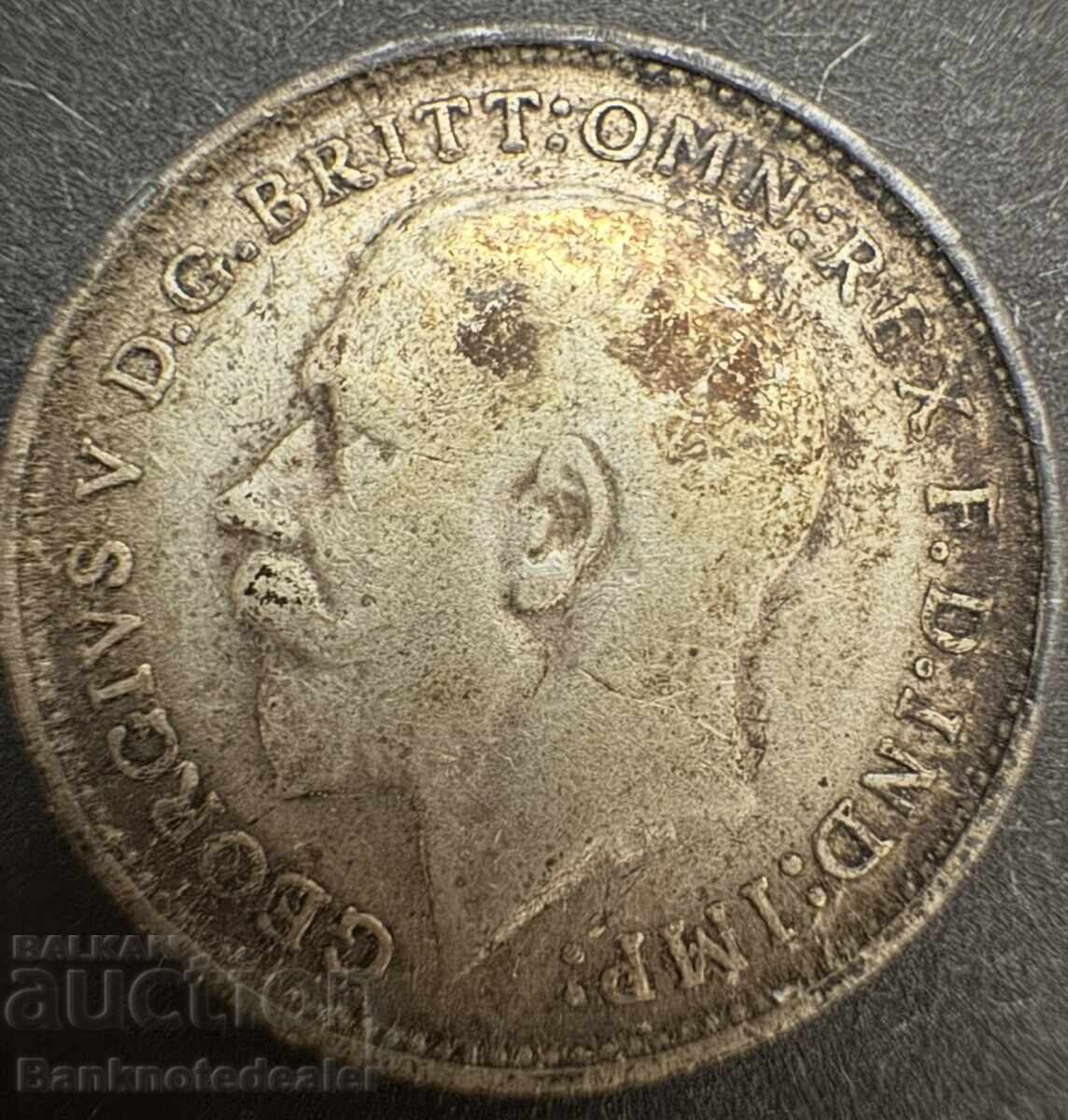 Great Britain England 3d 1913 King George V .925 Silver with price € 4.00 | 7.82 BGN Great Britain England 3d 1913 King George V .925 Silver with price € 4.00 | 7.82 BGN