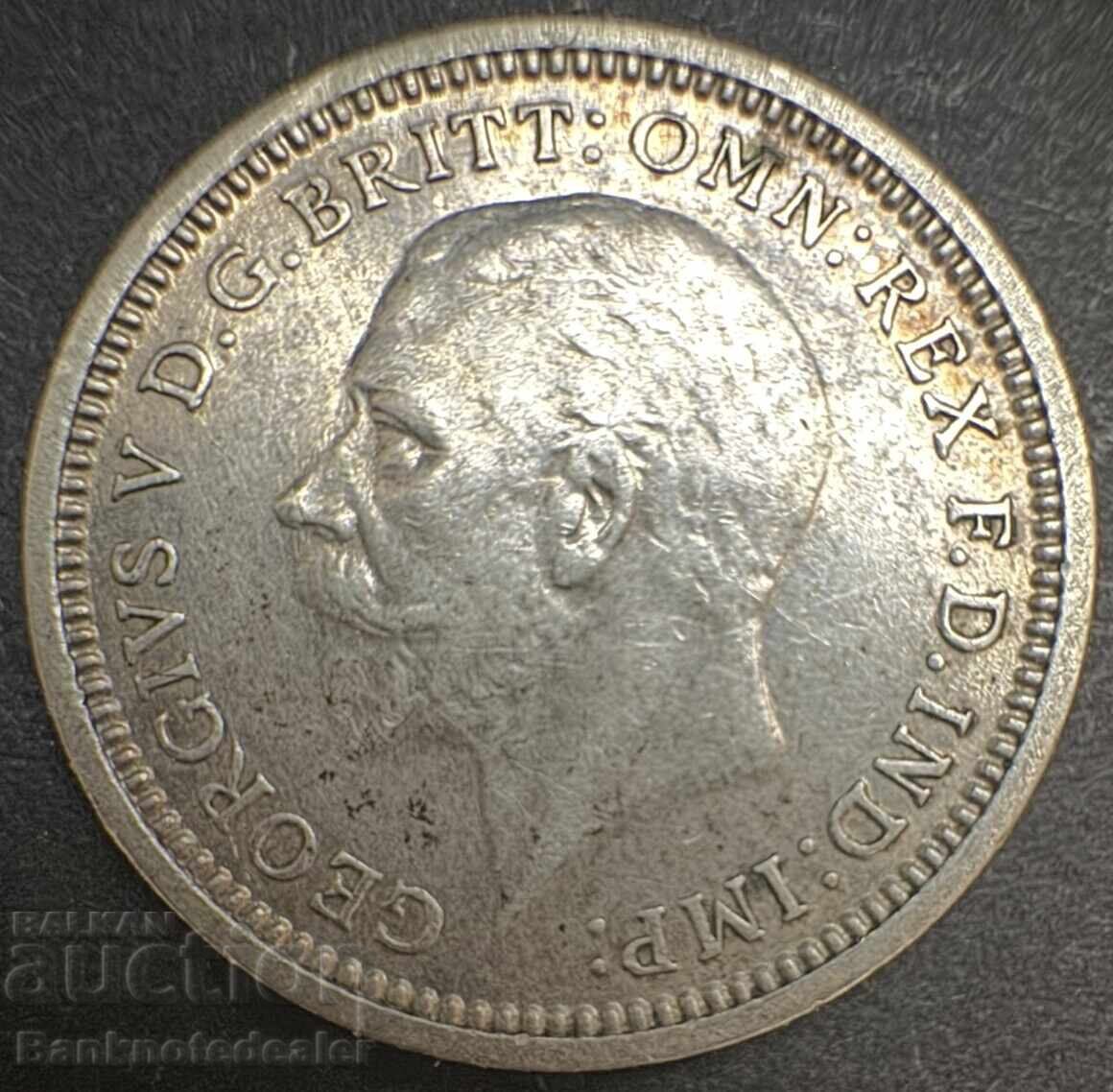 Great Britain England 3d 1933 King George V .500 Silver with price € 5.00 | 9.78 BGN Great Britain England 3d 1933 King George V .500 Silver with price € 5.00 | 9.78 BGN