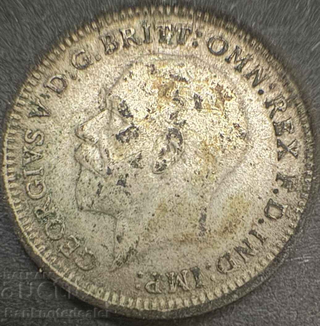 Great Britain England 3d 1934 King George V .500 Silver NO 2 with price € 3.00 | 5.87 BGN Great Britain England 3d 1934 King George V .500 Silver NO 2 with price € 3.00 | 5.87 BGN