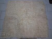 Vechi covor din lână 90/83cm scoarță carpetă tablou