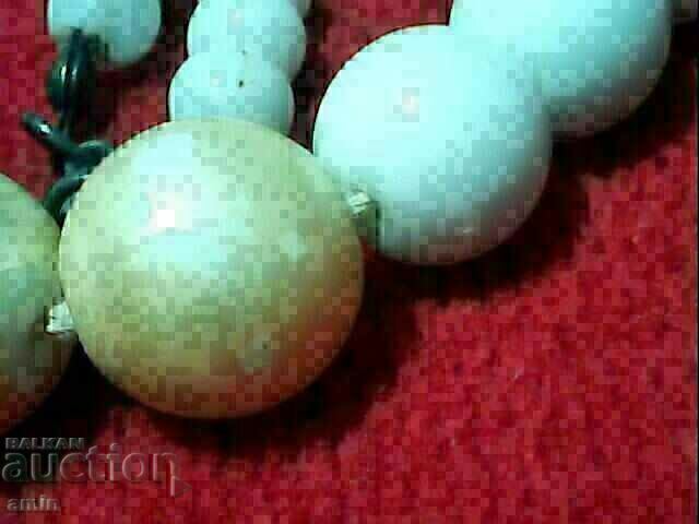 very old beautiful natural stone necklace - 6