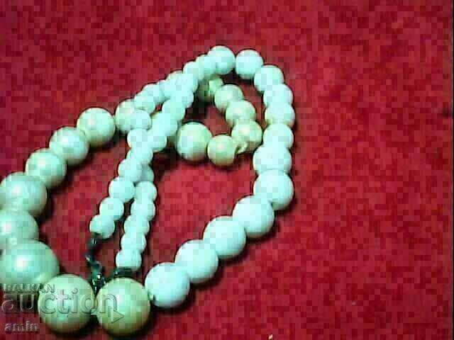 very old beautiful natural stone necklace - 7