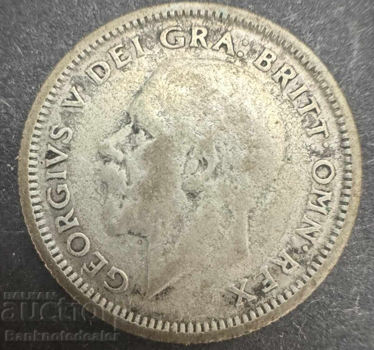 Marea Britanie Anglia 6d 1927 Regele George al V-lea Argint .500 cu preț € 3.00 | 5.87 BGN Marea Britanie Anglia 6d 1927 Regele George al V-lea Argint .500 cu preț € 3.00 | 5.87 BGN