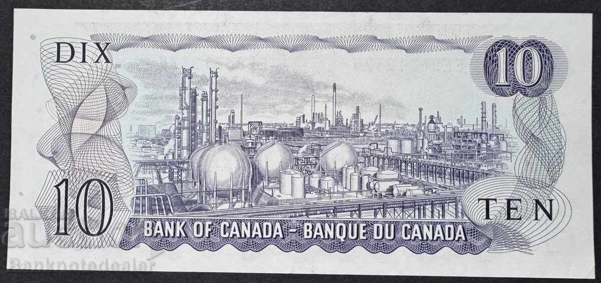 Canada 10 Dolari 1971 Semnătura Lawson Bouey Pick 88c Necirculat cu preț € 42.00 | 82.15 BGN