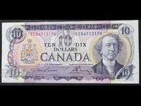 Canada 10 Dolari 1971 Semnătura Lawson Bouey Pick 88c Necirculat