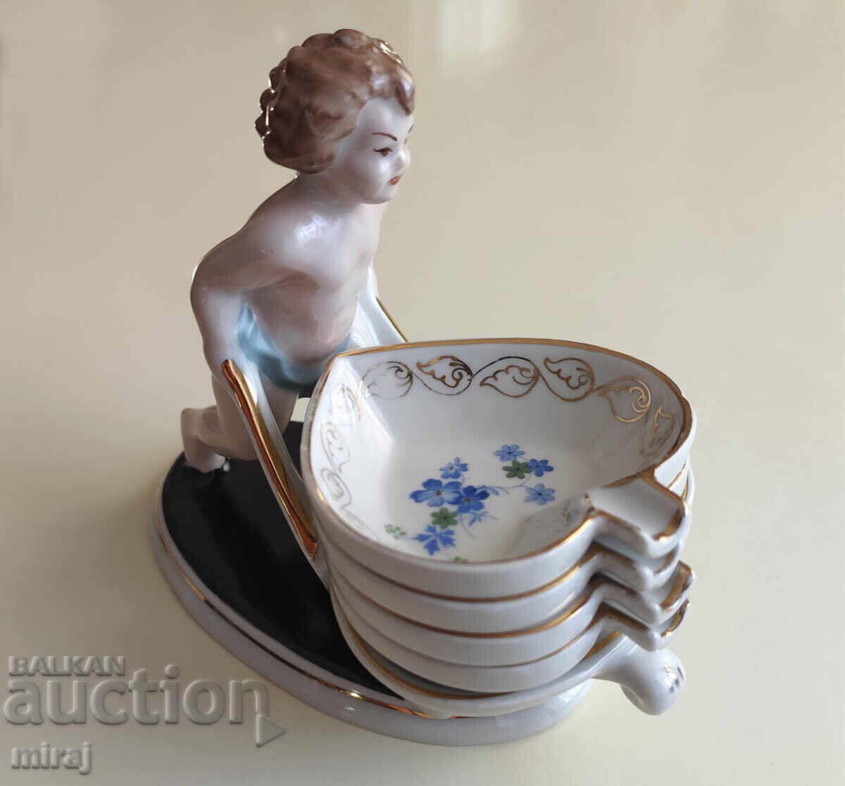 Стара българска порцеланова статуетка от С.И.П. - 7 Стара българска порцеланова статуетка от С.И.П. - 7