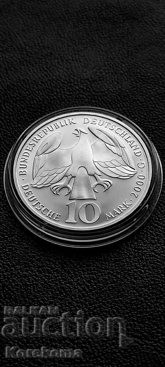 10 Герм.Марки 2000г.-С.Бах-Сребро от 1ст.БЗЦ.Чети описанието с цена € 2.50 | 4.89 лв. 10 Герм.Марки 2000г.-С.Бах-Сребро от 1ст.БЗЦ.Чети описанието с цена € 2.50 | 4.89 лв.
