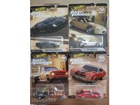 4 buc. Hot Wheels Premium F&F