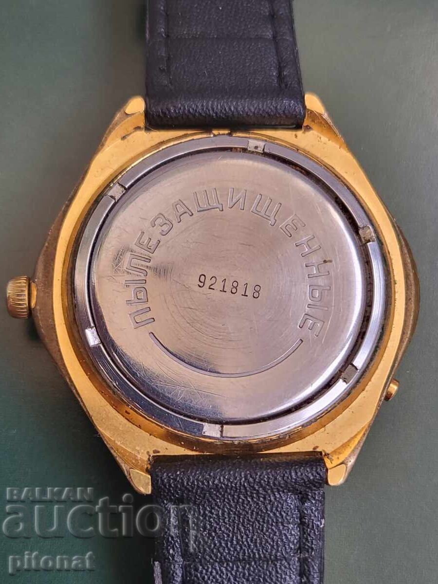 Collectible large CHAIKA AU10 watch USSR - 5