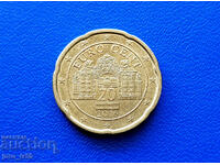 Austria 20 euro cents 2016