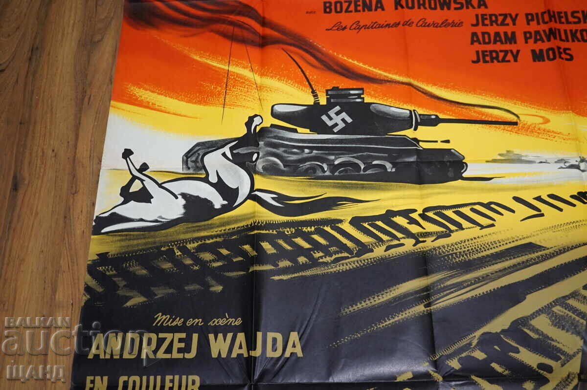 Afis original francez vechi, mare, de film, poster cinematografic cu preț € 40.90 | 79.99 BGN