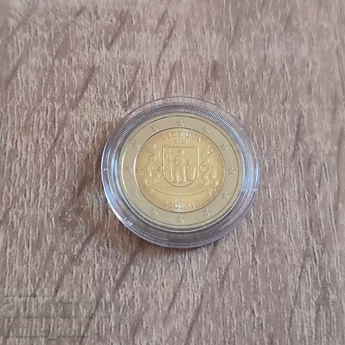 Lituania 2 euro 2021 Dzūkija