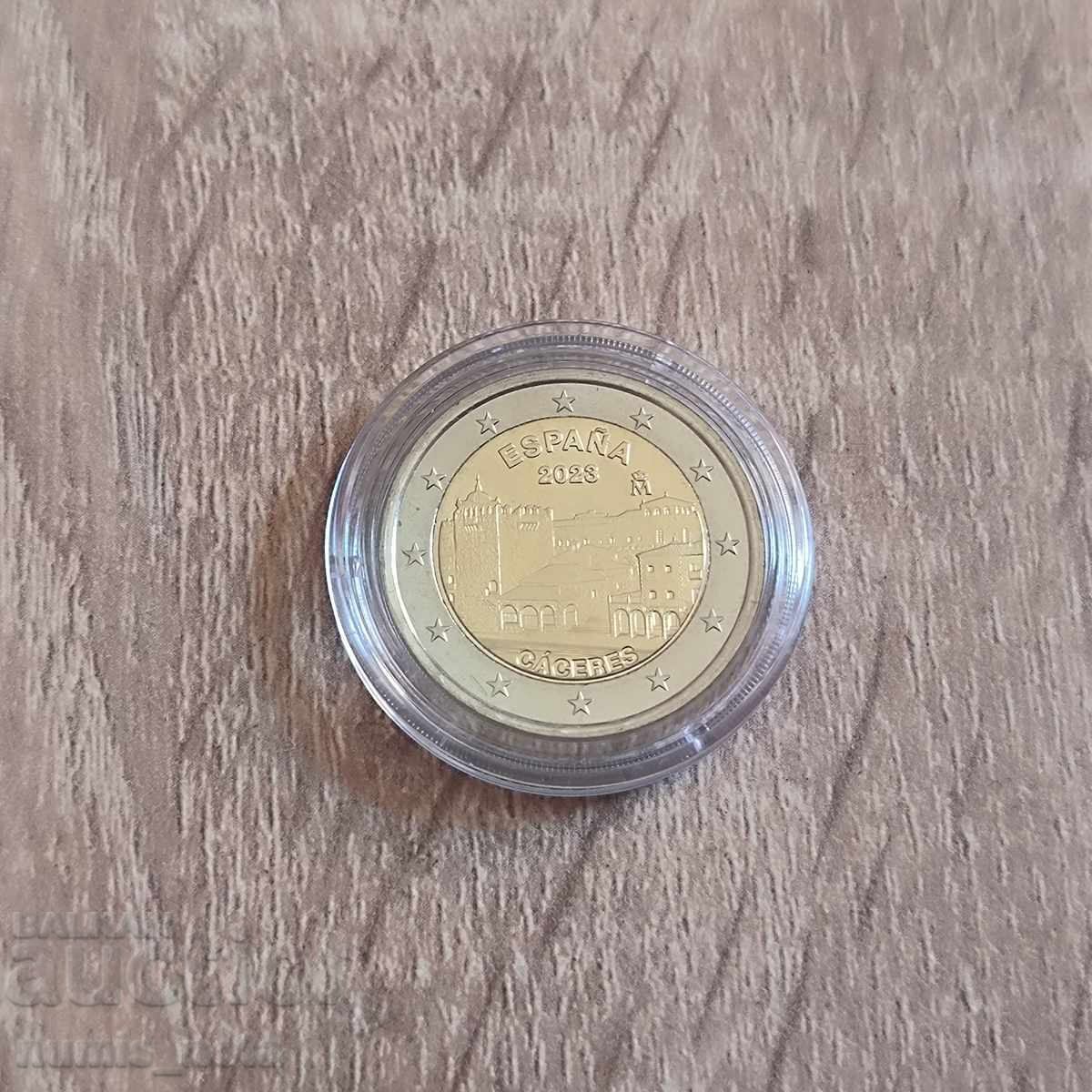 Spania 2 euro 2023 Cáceres