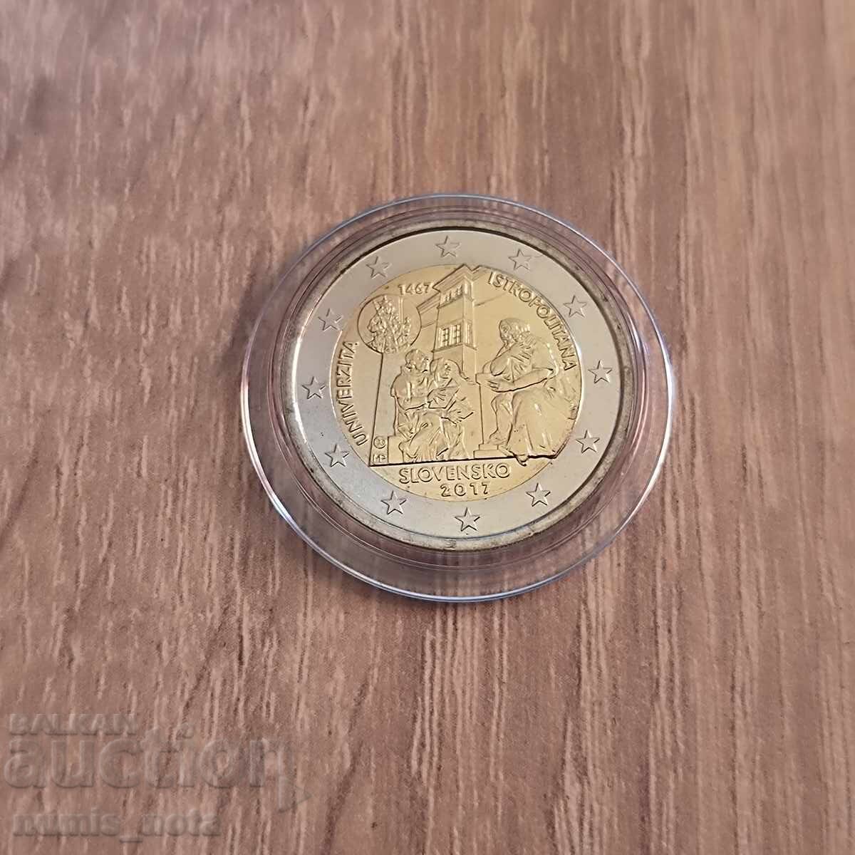Σλοβακία 2 ευρώ 2017 Πανεπιστήμιο Istropolitana Σλοβακία 2 ευρώ 2017 Πανεπιστήμιο Istropolitana