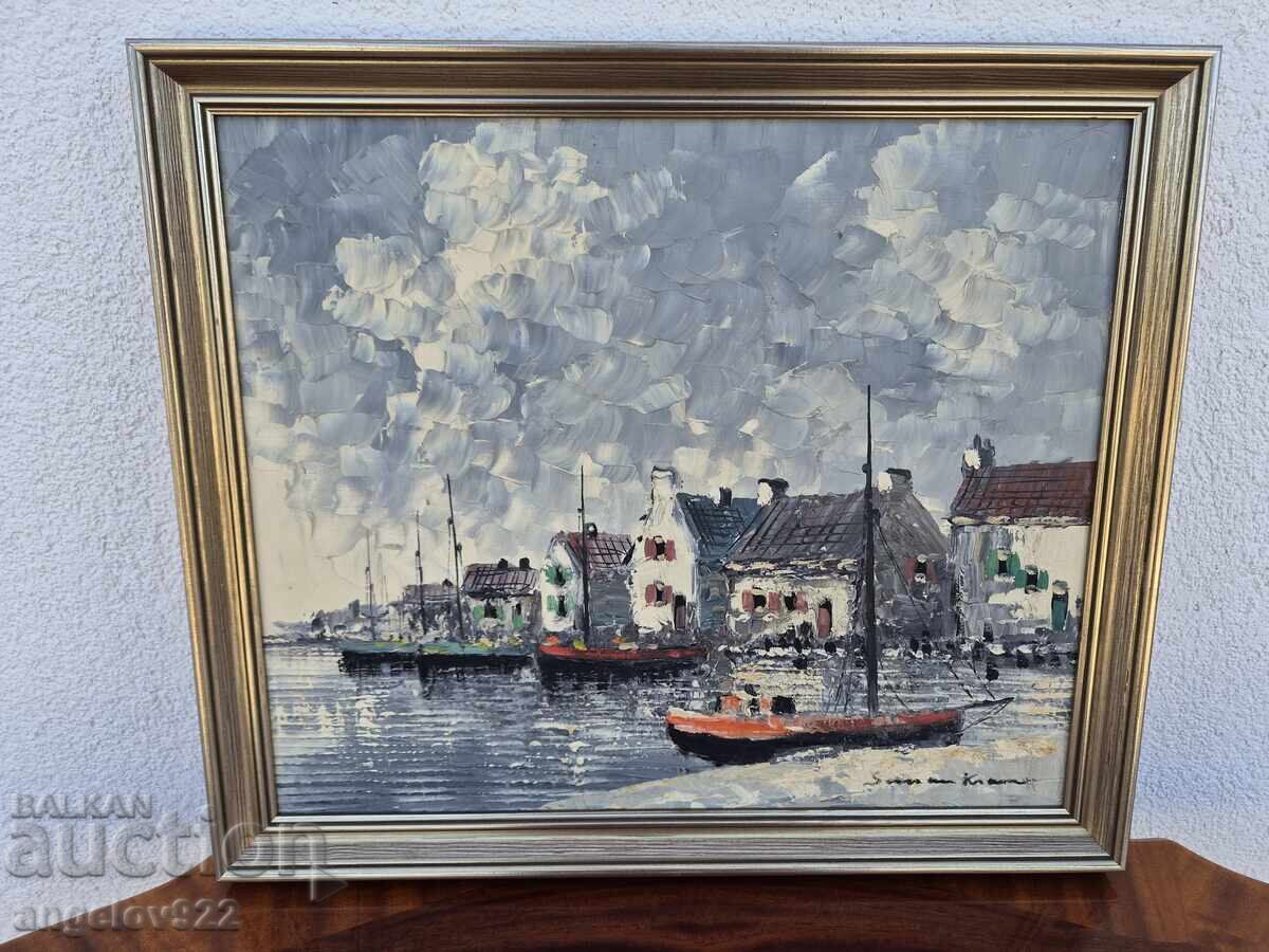 Original oil painting on phaser!!! with price € 0.01 | 0.02 BGN