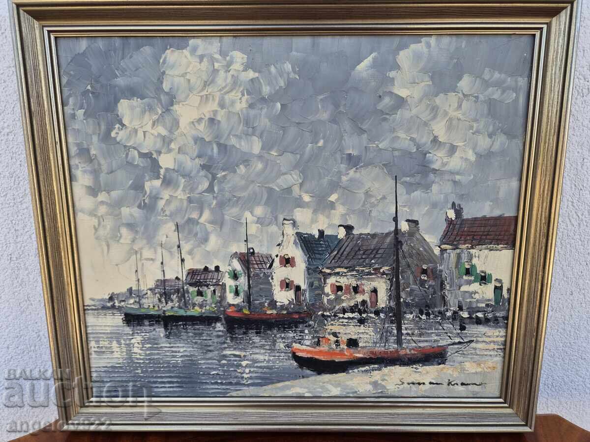 Delivery of Original oil painting on phaser!!!
