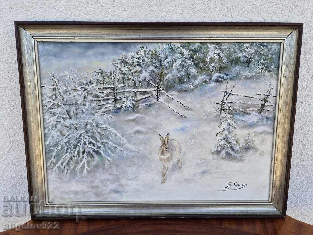 Auction  Original oil painting on canvas!!!