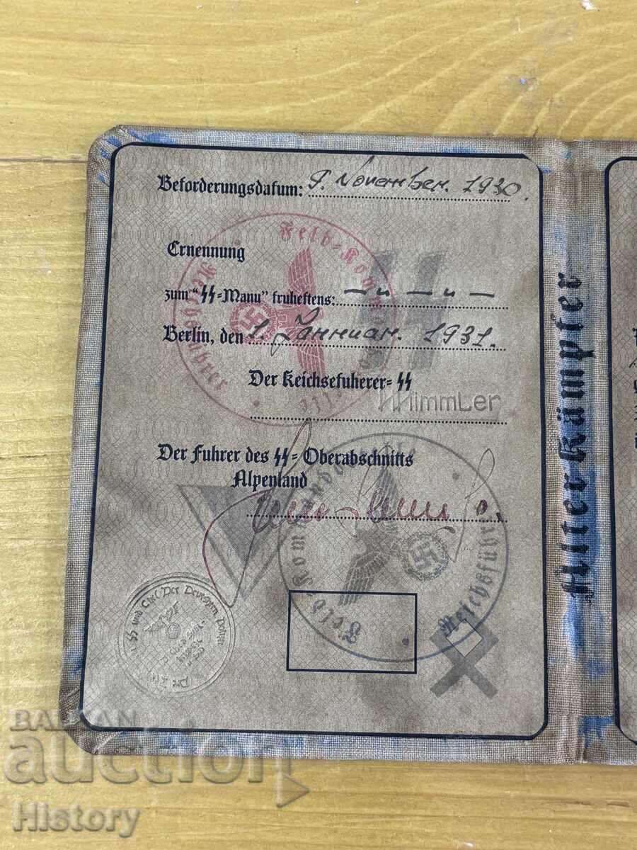 Документ NSDAP Alter Kämpfer – Германия – Втора световна с цена € 70.00 | 136.91 лв. Документ NSDAP Alter Kämpfer – Германия – Втора световна с цена € 70.00 | 136.91 лв.