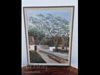 Old Author's oil painting on canvas!!!
