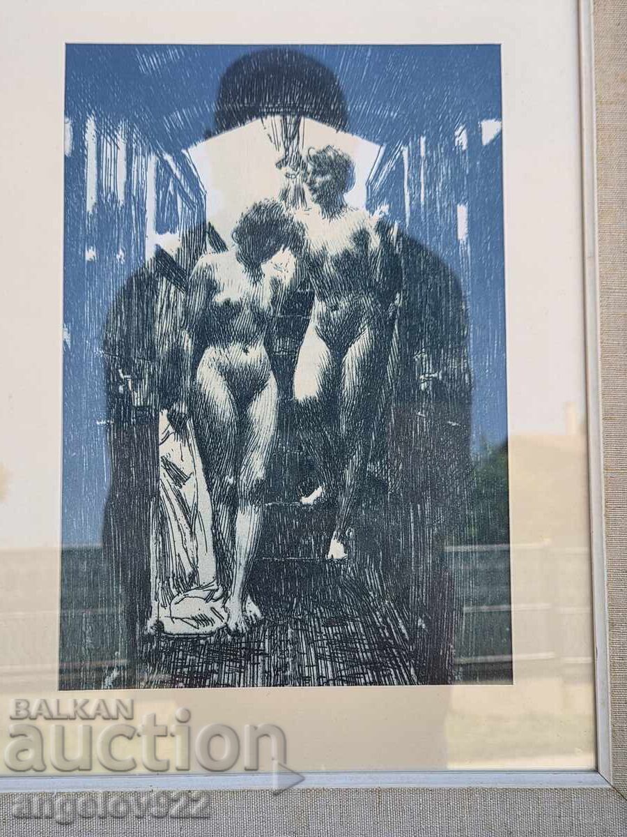 Reproduction in a beautiful wooden frame with glass!!! - 6 Reproduction in a beautiful wooden frame with glass!!! - 6