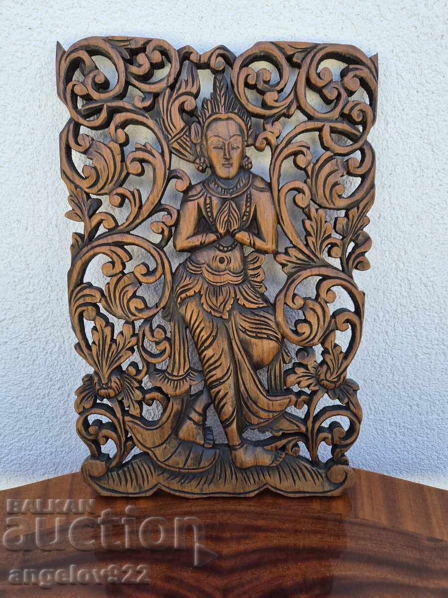 Delivery of Beautiful wood carving!!!
