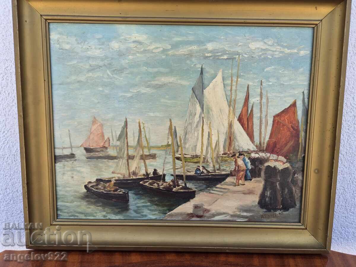 Original oil painting on phaser!!! - 5 Original oil painting on phaser!!! - 5