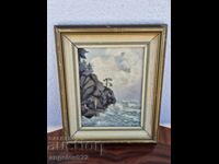 Old Author's oil painting on canvas!!!