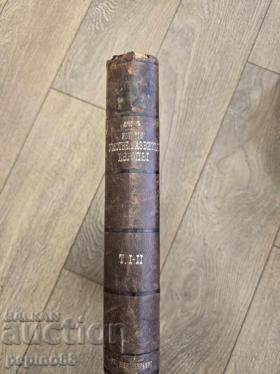 Licitație Carte rusească rară 1885 – Istoria dezvoltării intelectuale a Europei Licitație Carte rusească rară 1885 – Istoria dezvoltării intelectuale a Europei