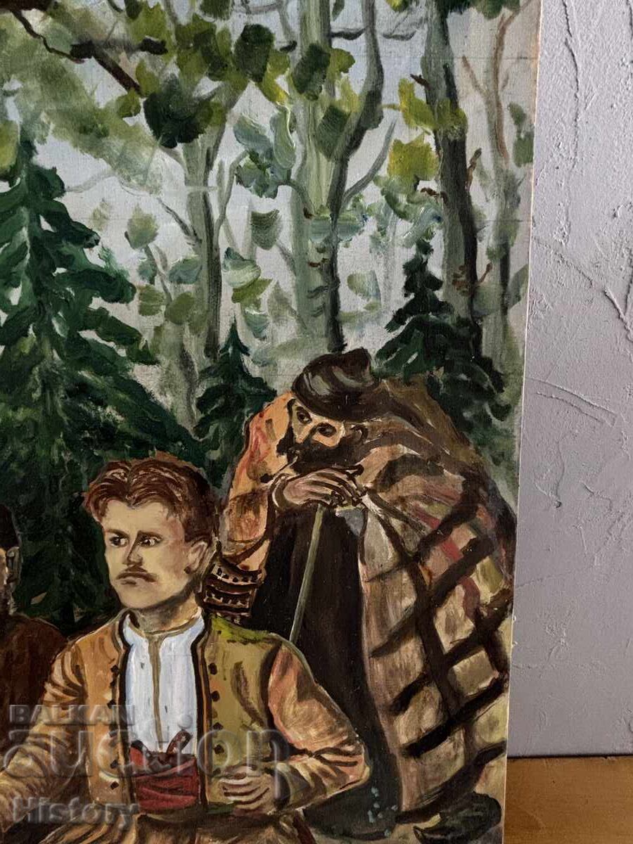 Πίνακας «Βασίλ Λέφσκι» – ελαιογραφία σε καμβά, 1969, Β. Κοσ - 5 Πίνακας «Βασίλ Λέφσκι» – ελαιογραφία σε καμβά, 1969, Β. Κοσ - 5
