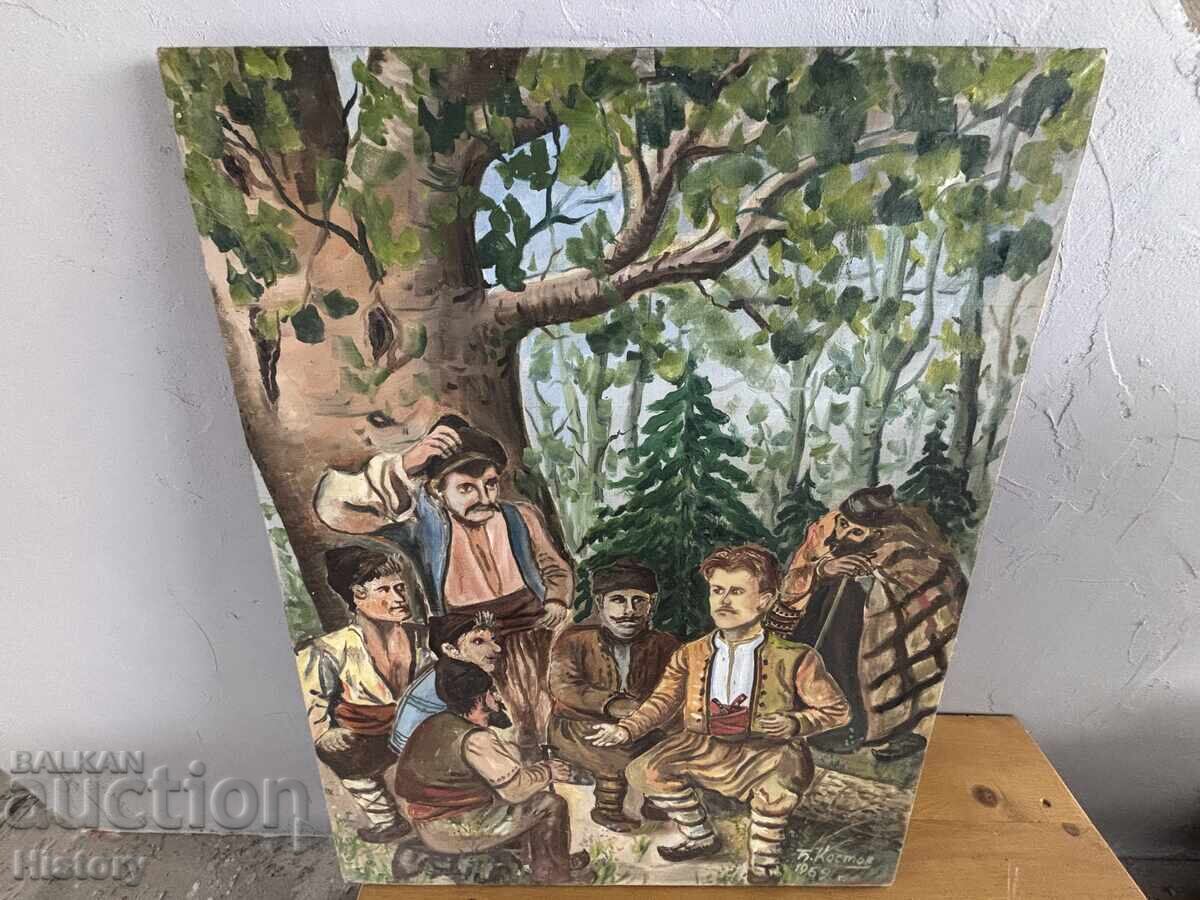 Πίνακας «Βασίλ Λέφσκι» – ελαιογραφία σε καμβά, 1969, Β. Κοσ - 6 Πίνακας «Βασίλ Λέφσκι» – ελαιογραφία σε καμβά, 1969, Β. Κοσ - 6