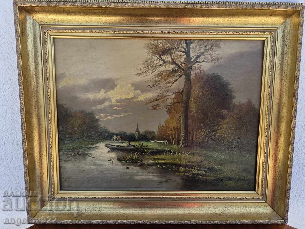 Old Original Oil Painting on Fiberboard!!! with price € 13.00 | 25.43 BGN Old Original Oil Painting on Fiberboard!!! with price € 13.00 | 25.43 BGN