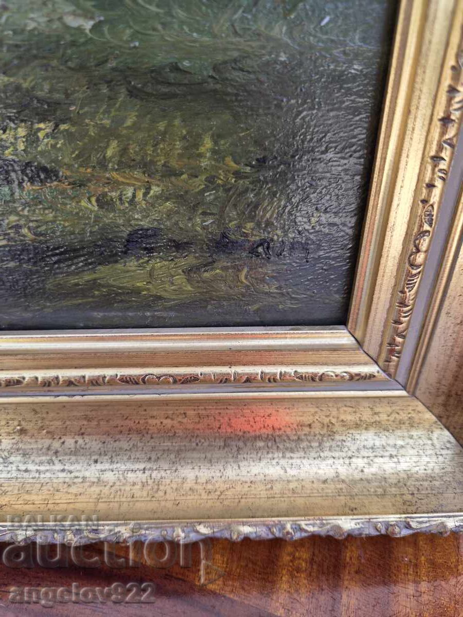 Old Original Oil Painting on Fiberboard!!! - 6 Old Original Oil Painting on Fiberboard!!! - 6