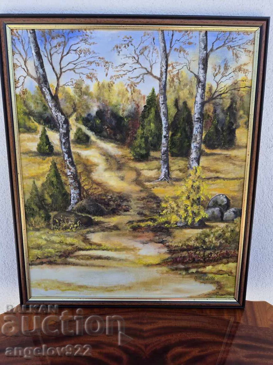 Original oil painting on canvas!!! with price € 0.01 | 0.02 BGN