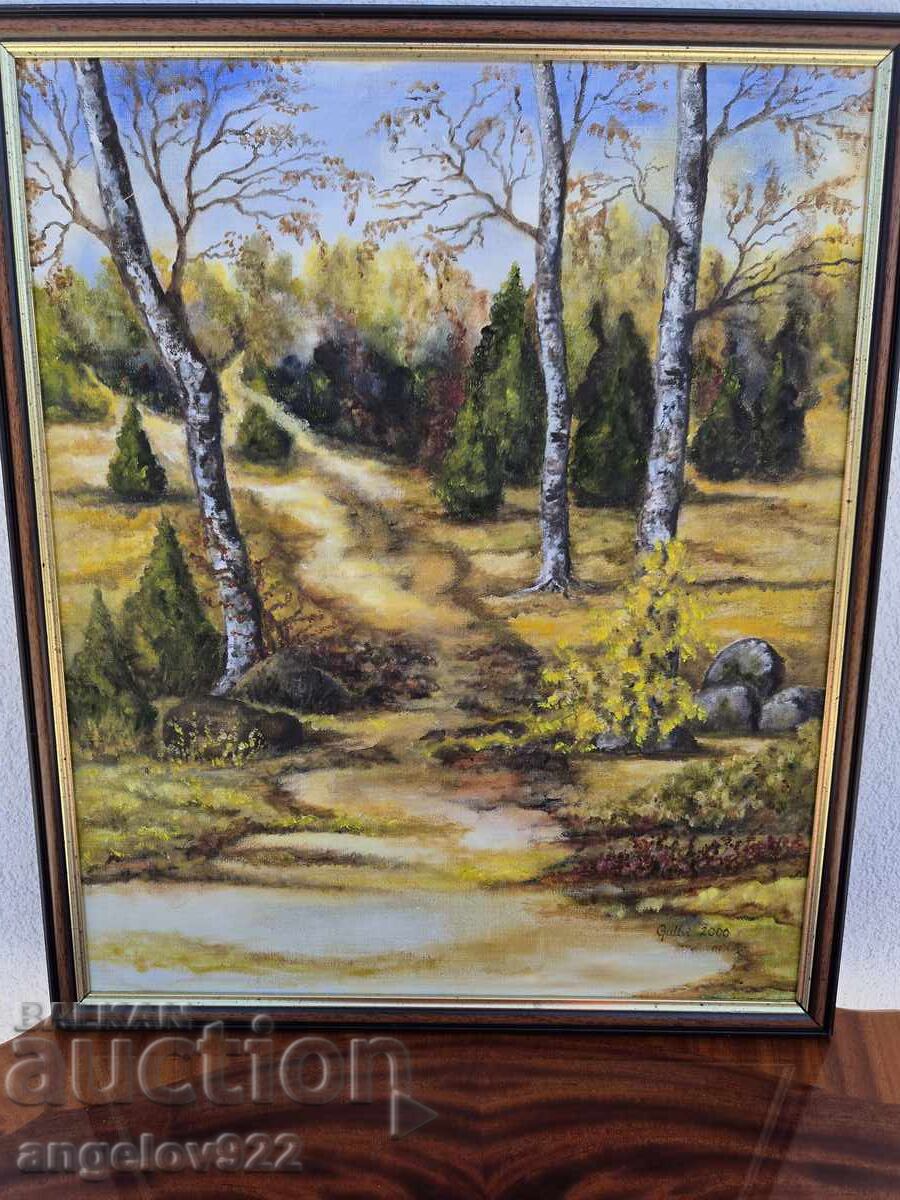 Auction  Original oil painting on canvas!!!