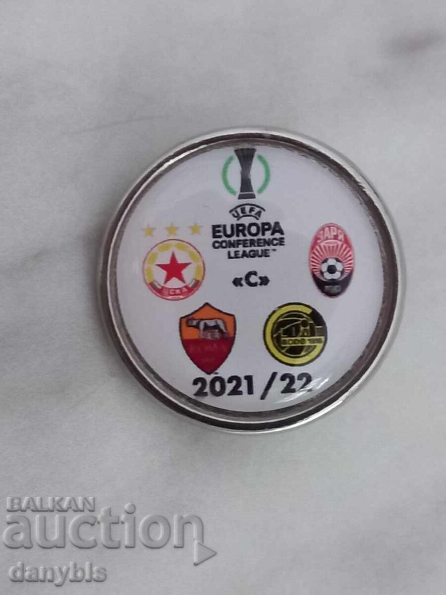 Insigna Fotbal - CSKA - Liga Conferințelor 2021-22