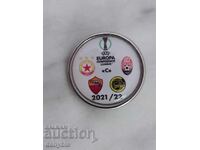 Футболна значка - ЦСКА - Лига на конференцийте 2021-22 г