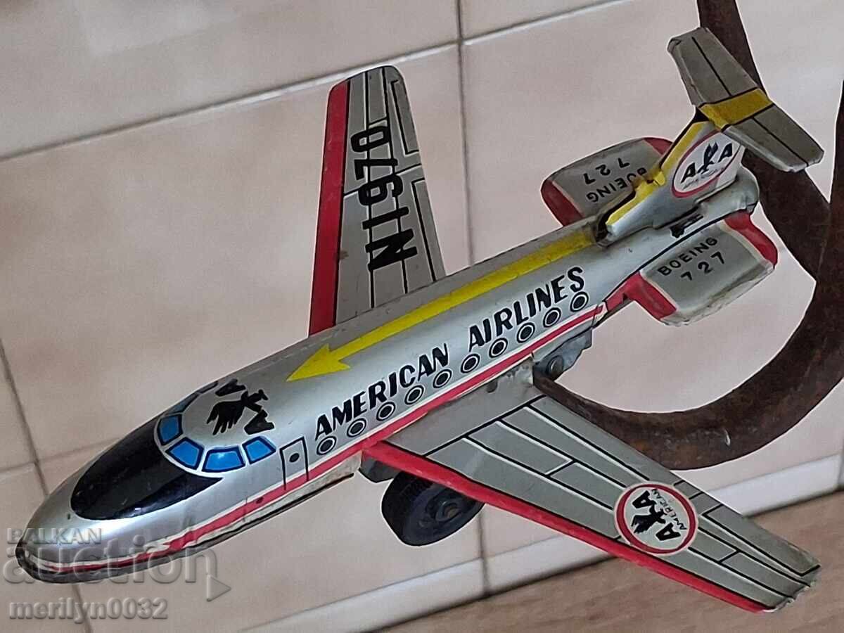 Children's tin toy, airplane, small airplane - 5