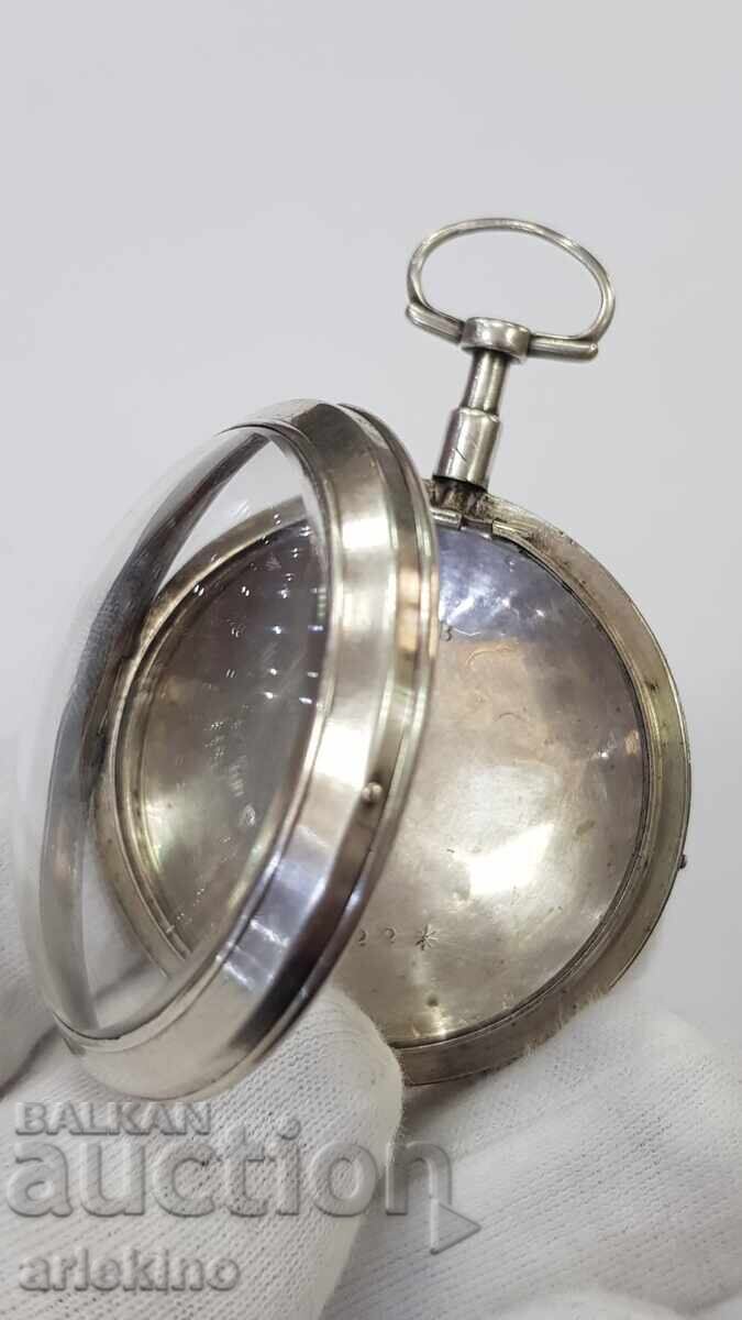 Καπάκια, Κάσα για Ασημένιο Ρολόι Τσέπης - Spindle;