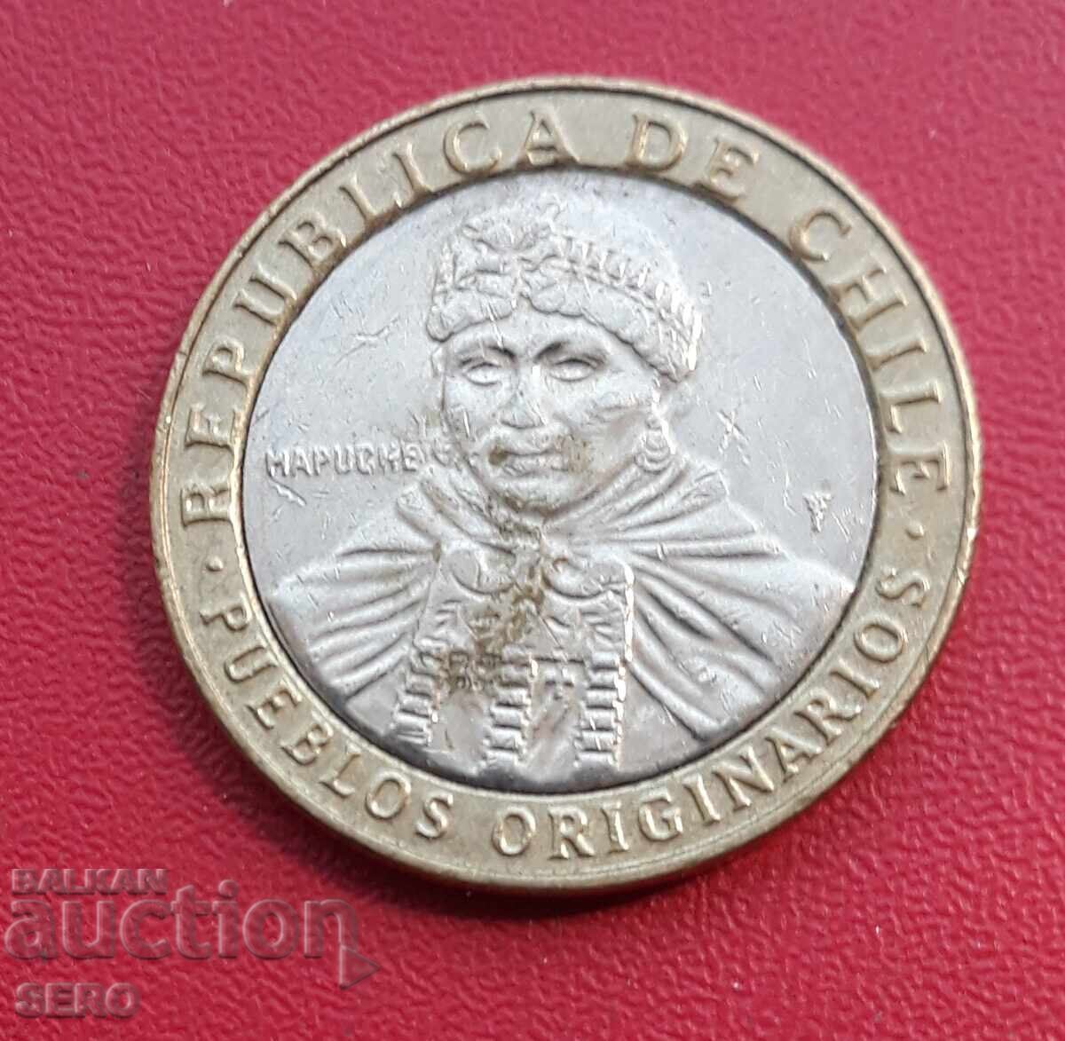 Chile-100 pesos 2014 with price € 0.20 | 0.39 BGN