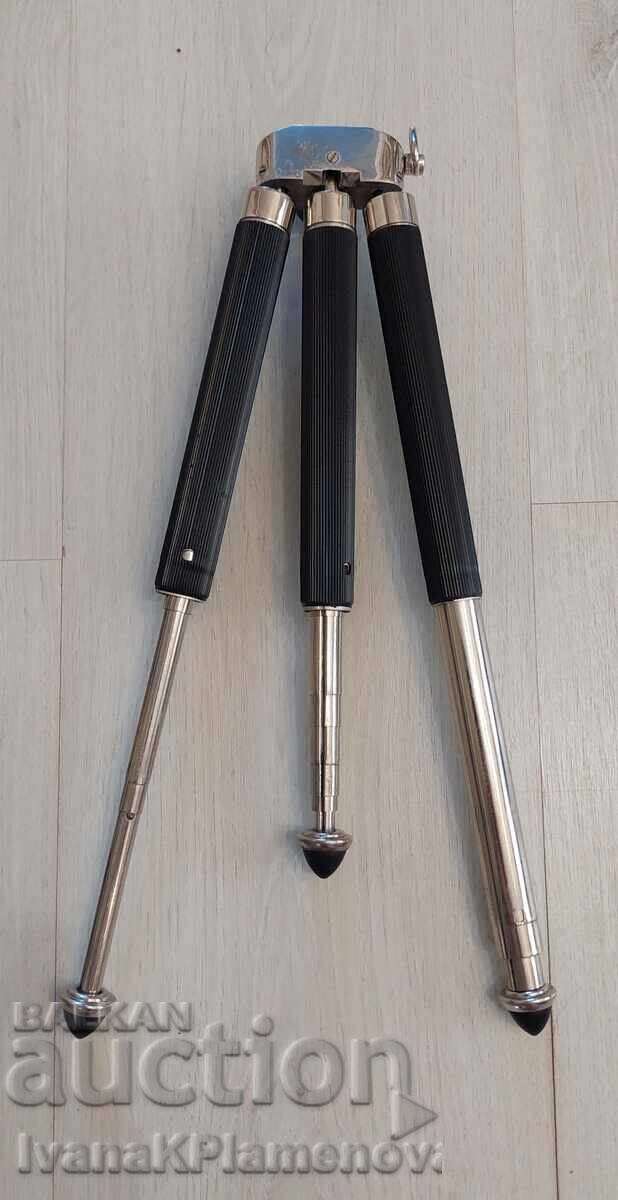 Trepied vintage EXCELSIOR GERMANY cu husă din piele pentru cunoscători - 5