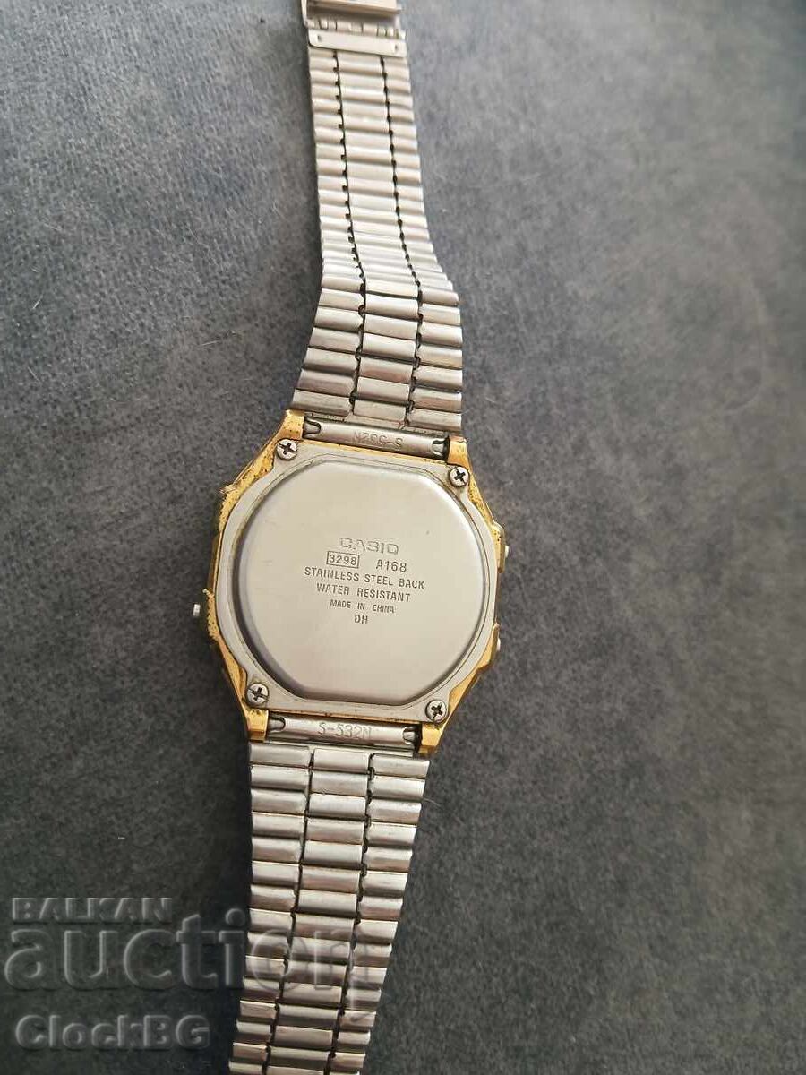 Аукцион ﻿Casio A168 Gold Digital Watch