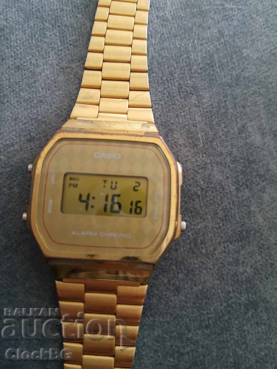 Ceas digital Casio A168 auriu Ceas digital Casio A168 auriu