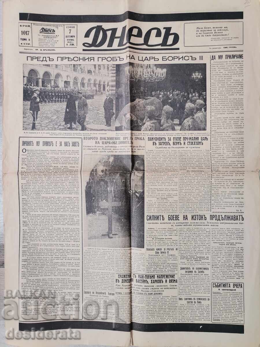 "Dnes" Newspaper
