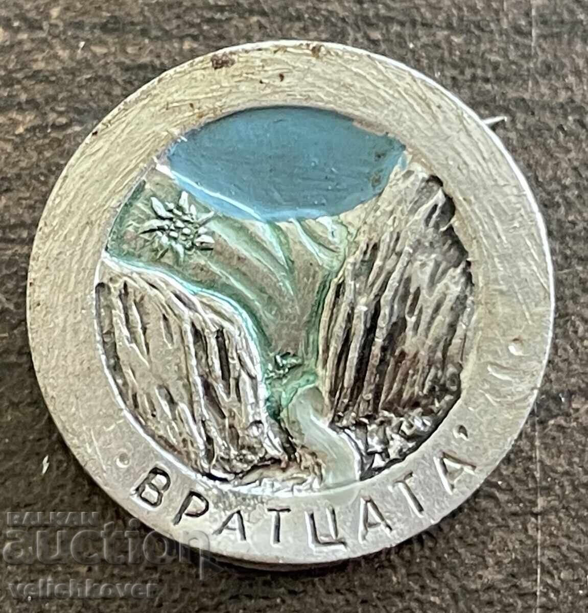 43606 Bŭlgariya znachka Turistichesko druzhestvo Vrattsata Vratsa