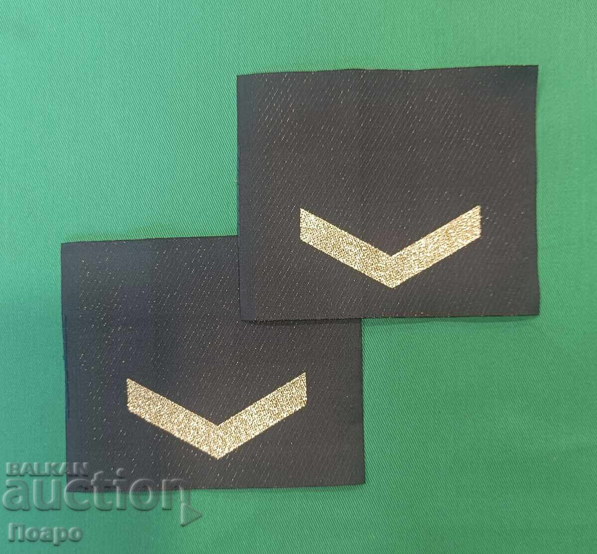 Old model police shoulder boards!