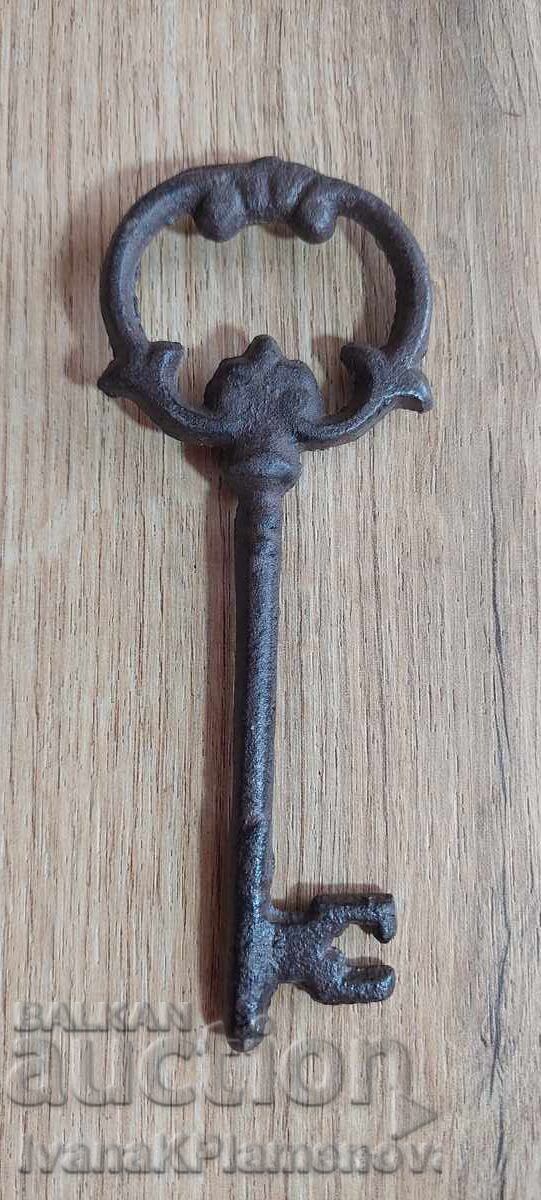 Large metal key for collectors